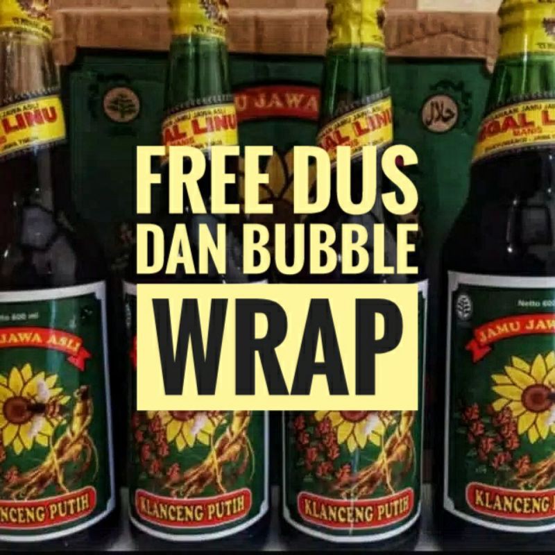 JAMU PEGAL LINU ASAM URAT ISI 600 ML KLANCENG PUTIH / JAMU JAWA ASLI