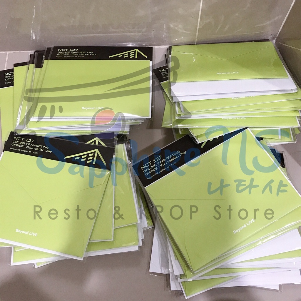 BACA DESKRIPSI NCT 127 ONLINE FANMEET AR TICKET READY MARK HAECHAN DOYOUNG JUNGWOO JAEHYUN