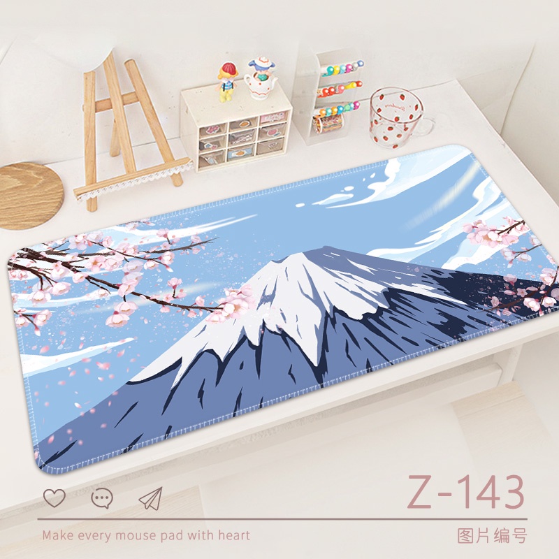 Mouse Pad Ukuran 80cm / 30cm / 0.3cm Tebal Untuk Meja Komputer