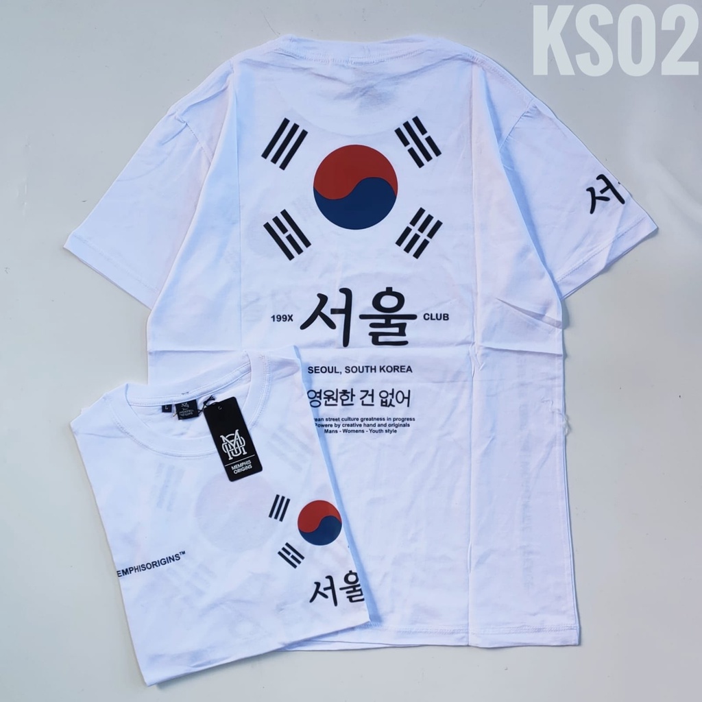 Kaos Distro Cowok Lengan Pendek Animasi Jepang dan Korea Pria