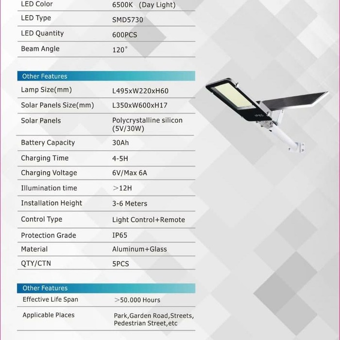 PJU Solar Panel 400 Watt 400W Tenaga Surya papan WP solar