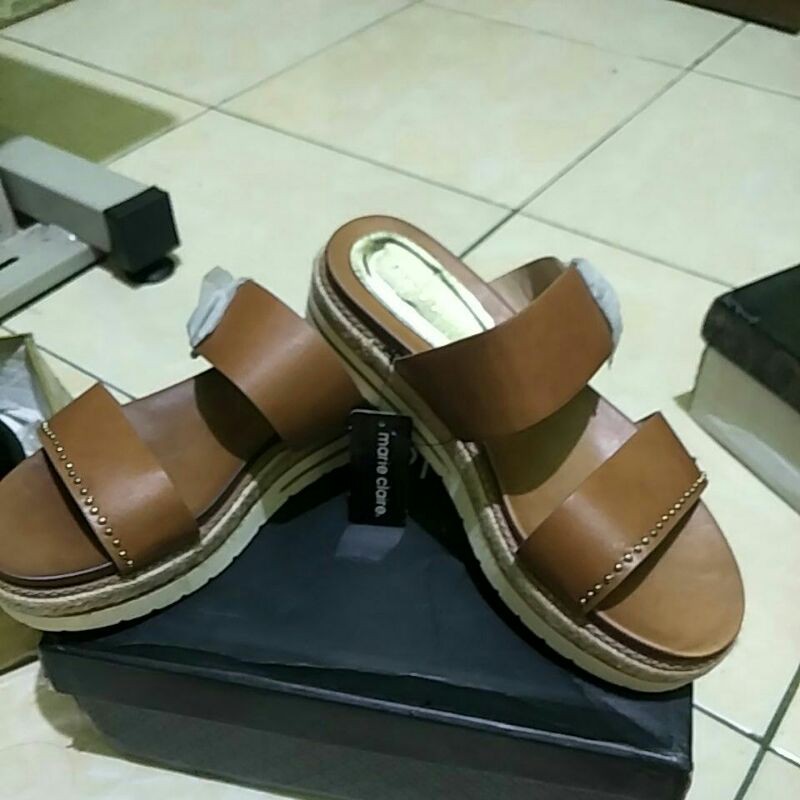 sandal wedges marie claire new