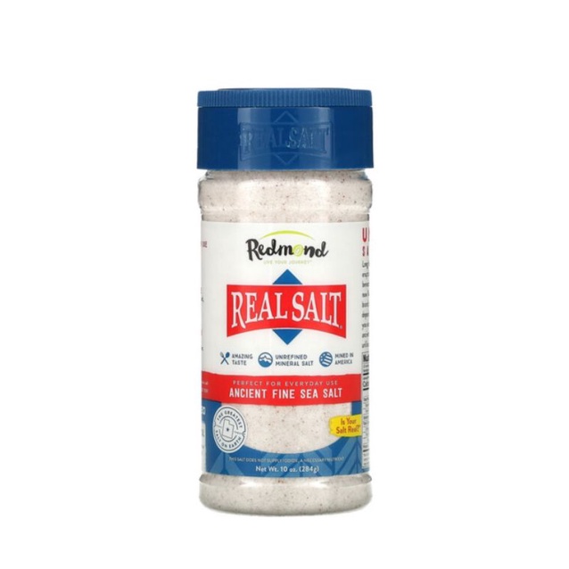 

Redmond Real Salt Ancient Fine Sea Salt 284 Gram