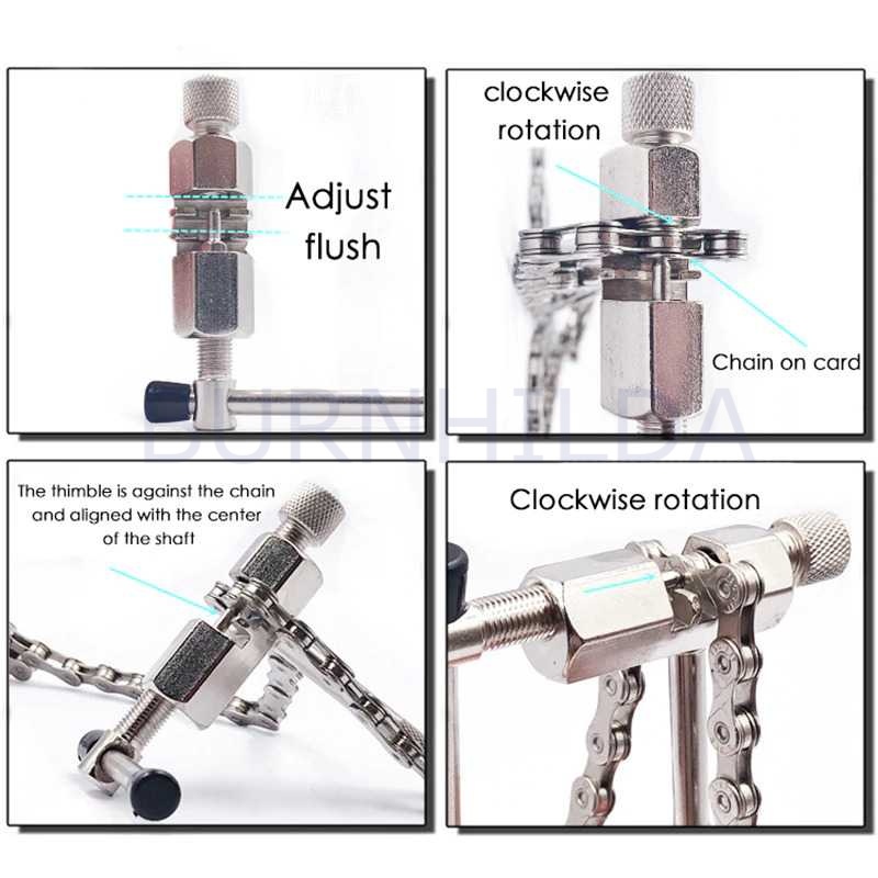 4in1 Perlengkapan Reparasi Rantai Sepeda Chain Socket sepeda burnhilda