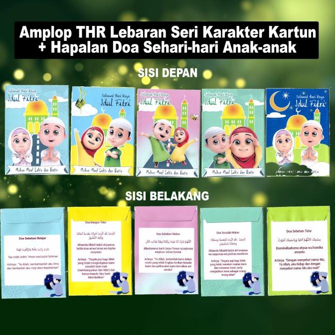 

Amplop THR Lebaran seri Karakter Kartun Anak anak