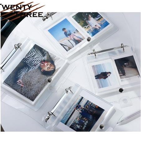 

25pcs binder photocard pc 3 inch 4 inch 6 inch photo album card holder