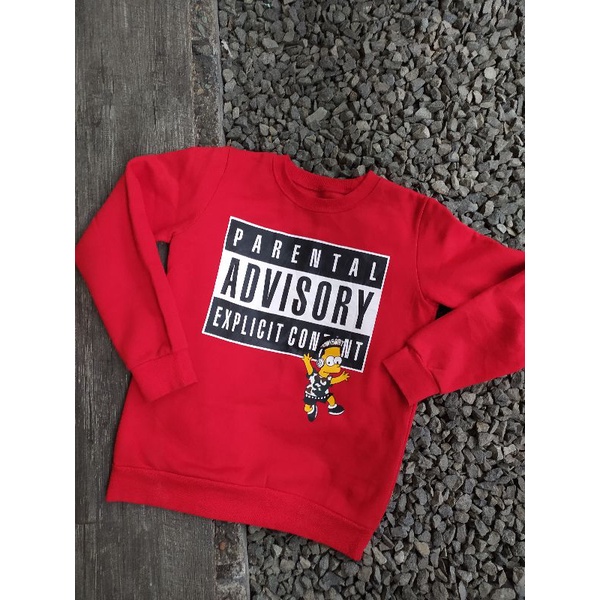 Crewneck Parental Advisory Second