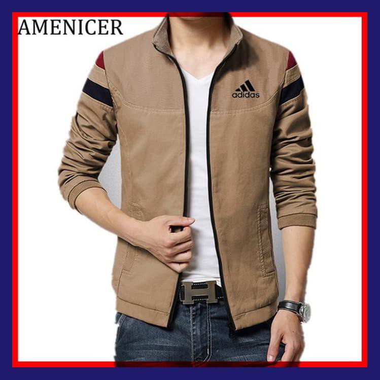 JAKET ADIDAS COKLAT CL JAKET PRIA BABYTERRY COKLAT