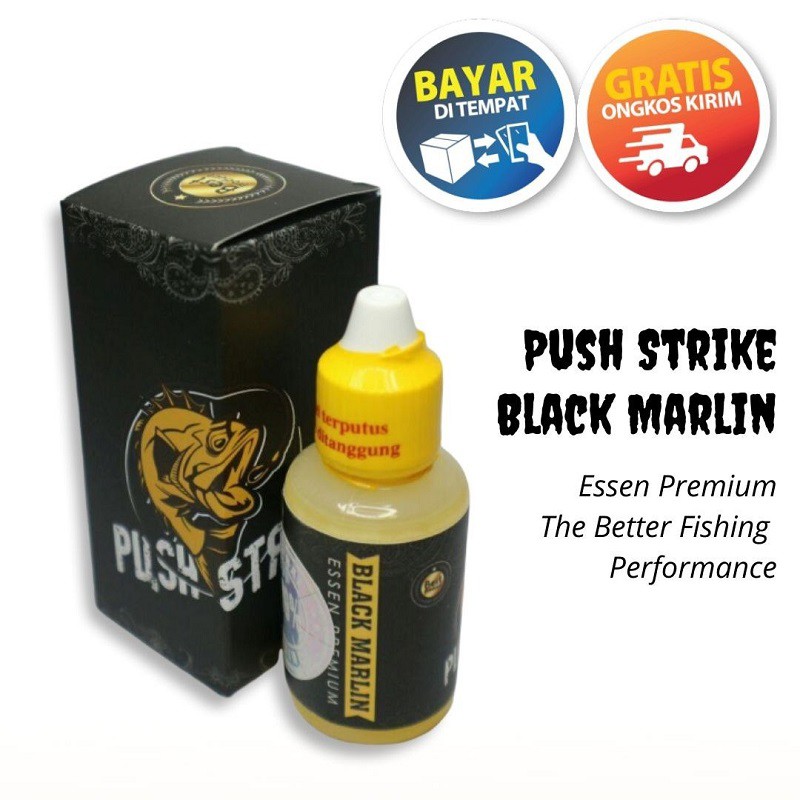Essen Ikan Mas Push Strike Black Marlin