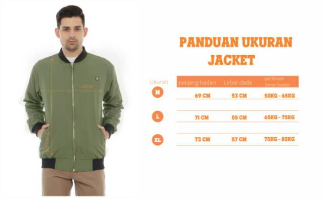 JAKET BOMBER BIRU EMWE Premium