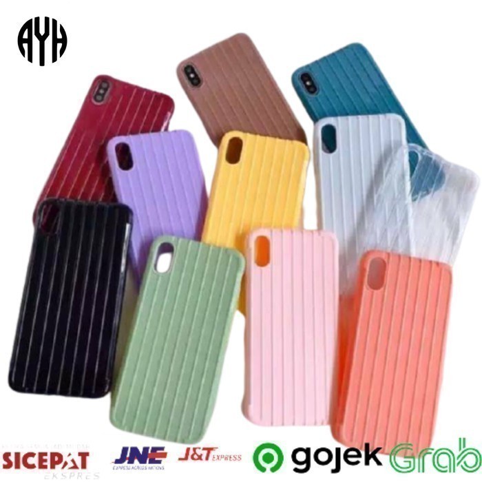 AYH Soft Case Oppo A91 / F15 / Reno 3 Luggage Koper Travel Softcase