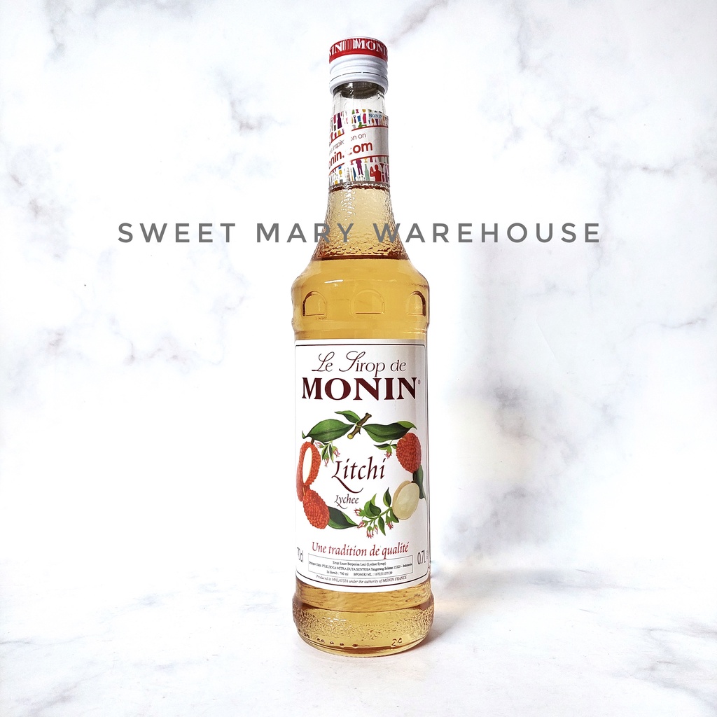 

Monin Lychee Syrup 700ml 70cl Sirup Leci Litchi 700 ml