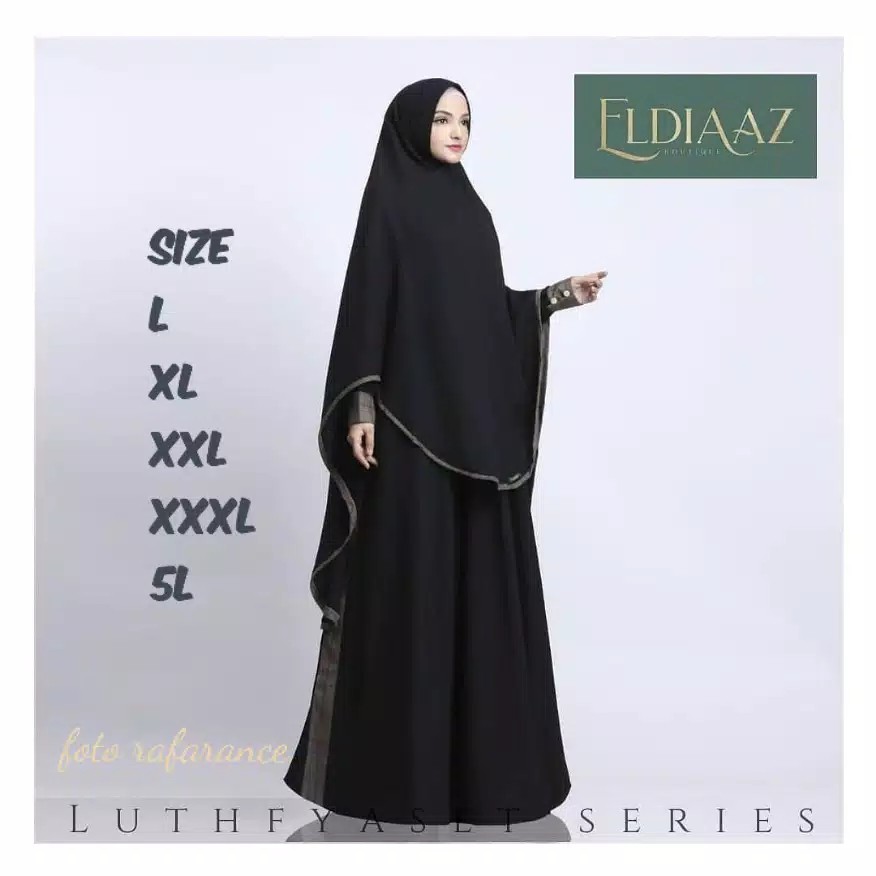 GAMIS SYARI SUPER JUMBO RANIA UP TO LD 140-2