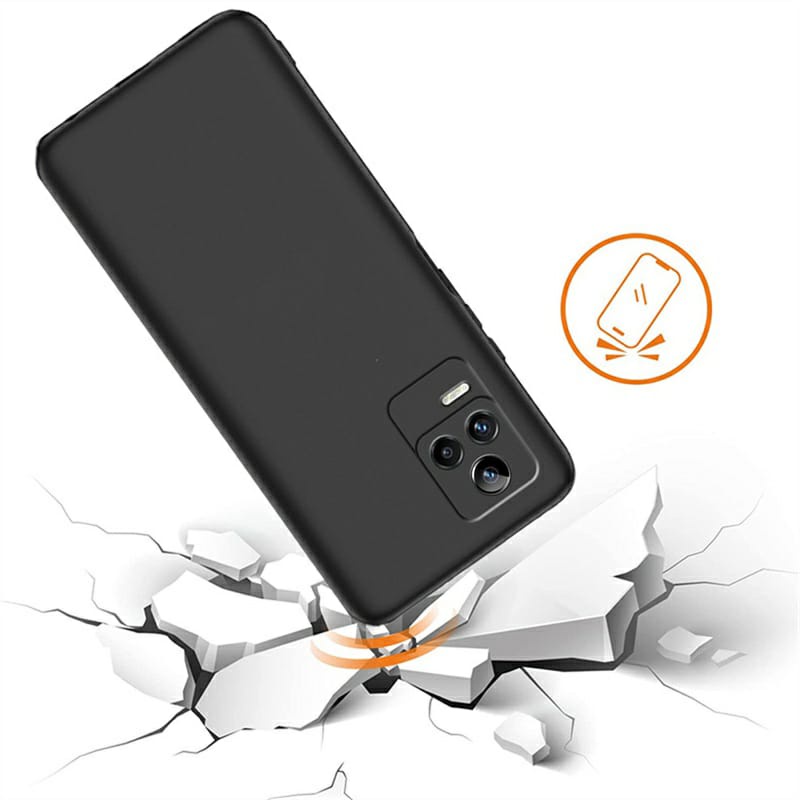 2IN1 CASE XIAOMI POCO F4 GT F4 5G SOFTCASE SLIM MATTE PREMIUM BLACK CAMERA PROTECT CASING