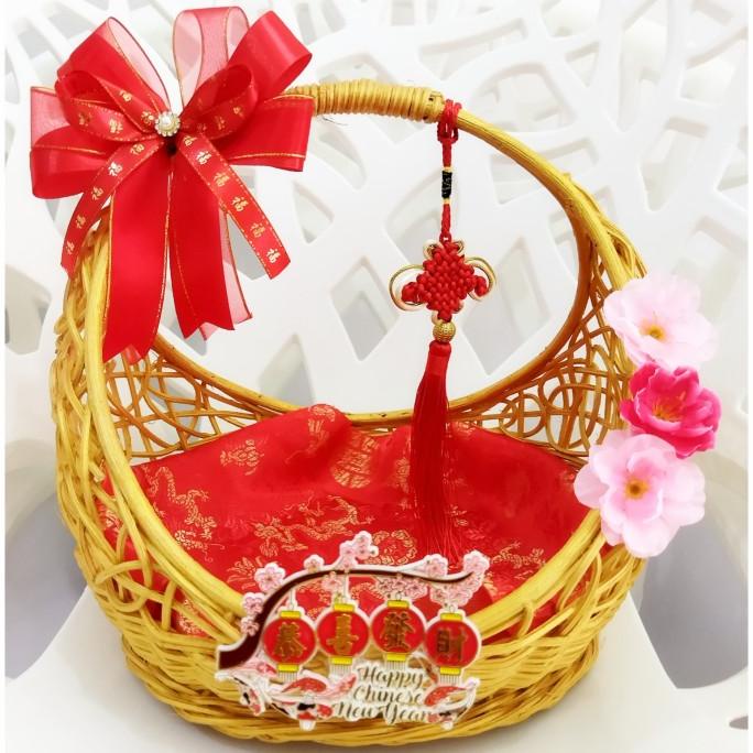 

Keranjang hampers atau parcel Imlek / Dekorasi imlek