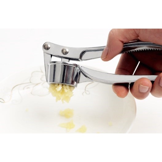 Penghancur Bawang Putih Stainless / Garlic Press