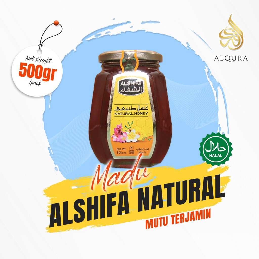

Original 100% Madu Al Shifa Natural Honey @500gr