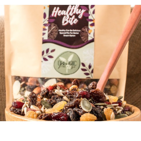 

Trail Mix Nuts Healthy Bite 250 gram / Roasted Trail mix 250 gram Healthy Bite Organic Paradise