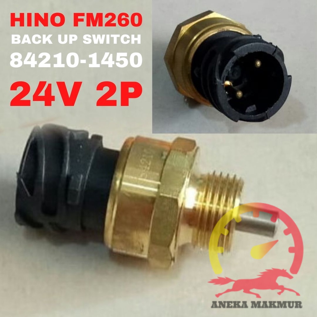 SWITCH MUNDUR HINO FM260 24V KAKI 2 BACK UP SWITCH HINO FM260 24V 2P