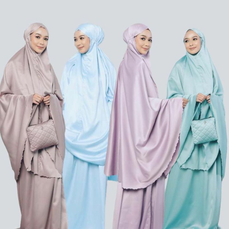 READY ‼️ NEW Premium Mukena Plain Mukenah Polos by Radwah Original