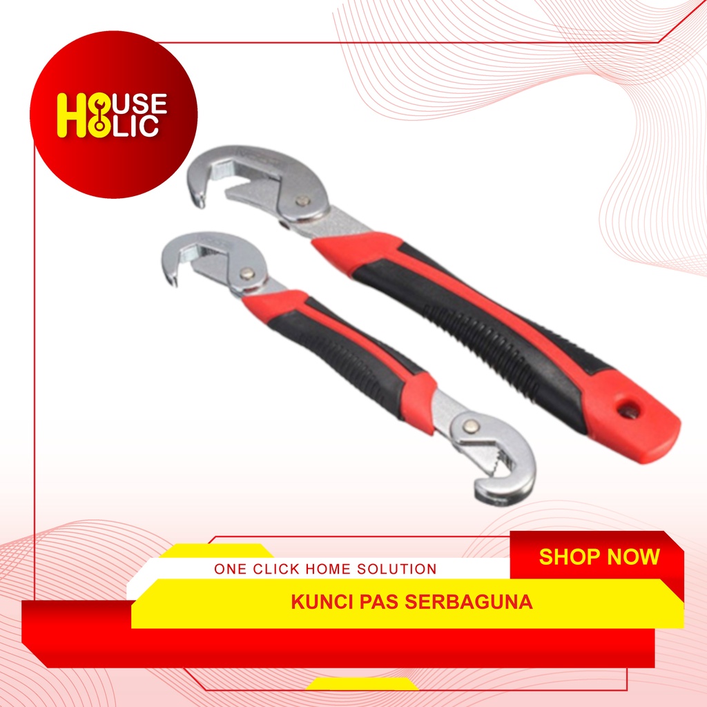 Kunci Pas Ring Multifungsi 8-32mm / Snap N Grip Magic Wrench Universal