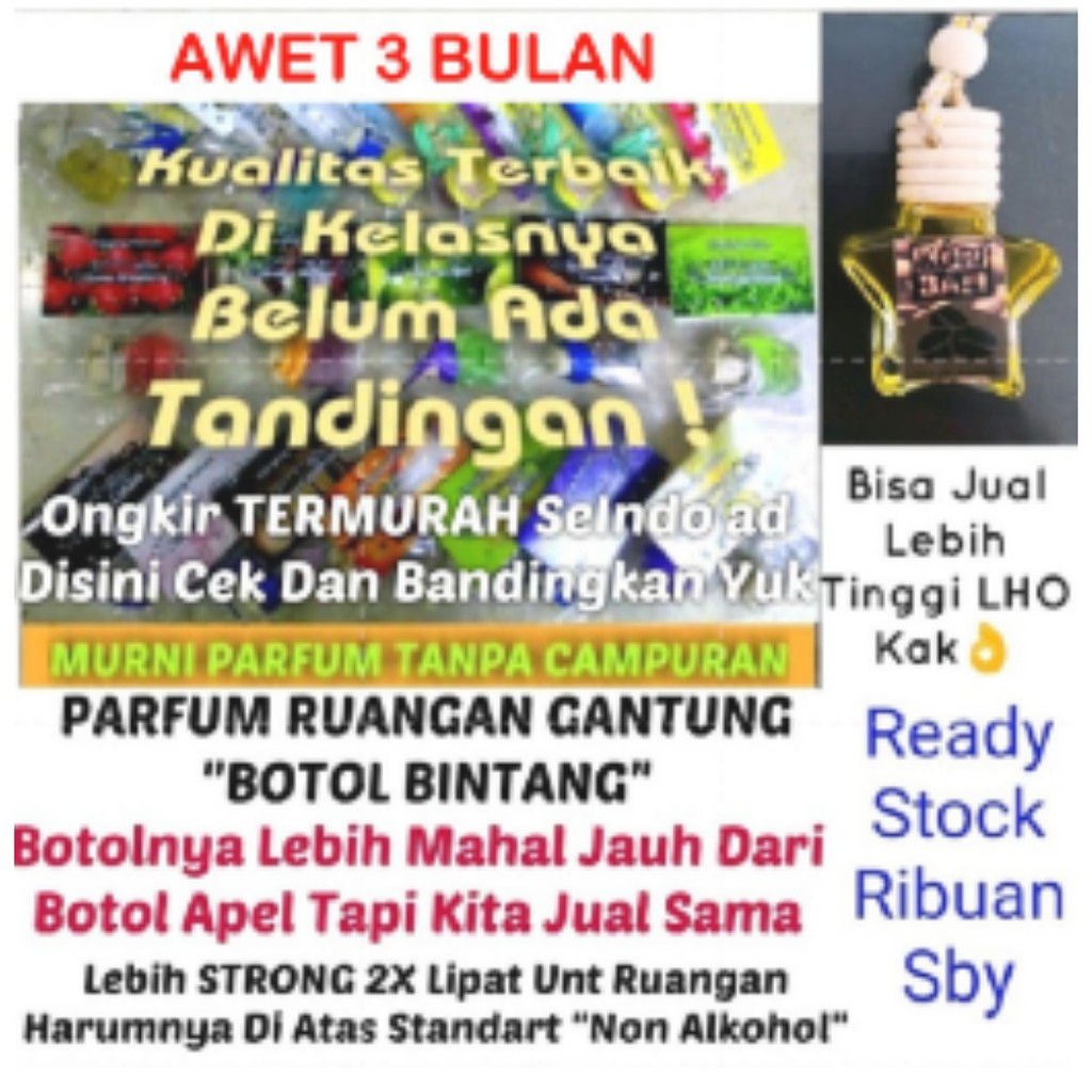 (JILID 2) DEPERADO PARFUM NON ALKOHOL BOTOL APEL