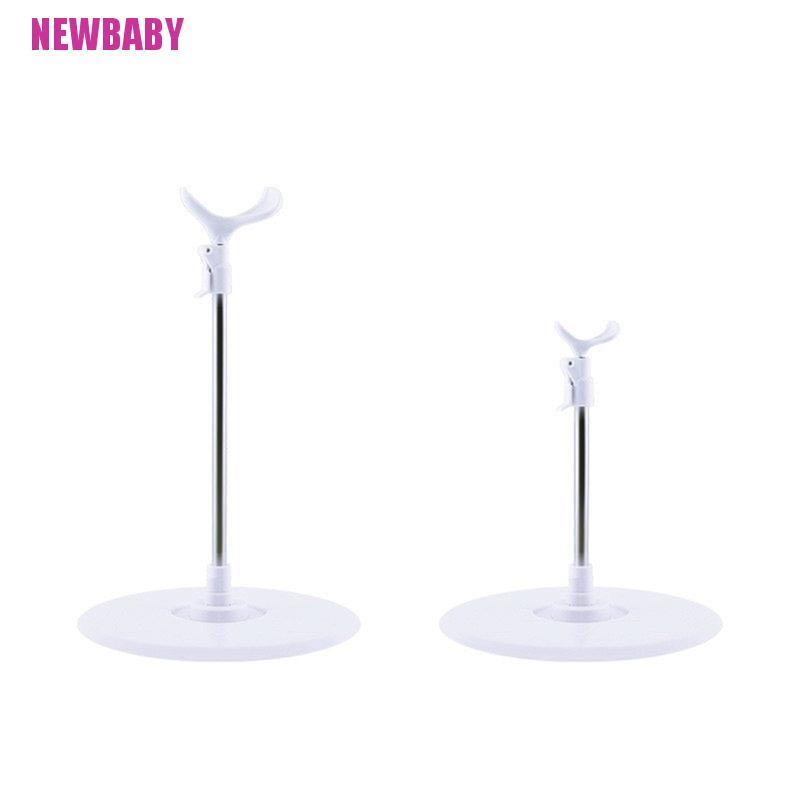 [NEWBABY] Universal 36/42/48/60cm Dolls Stainless Steel Display Adjustable Stand Holder