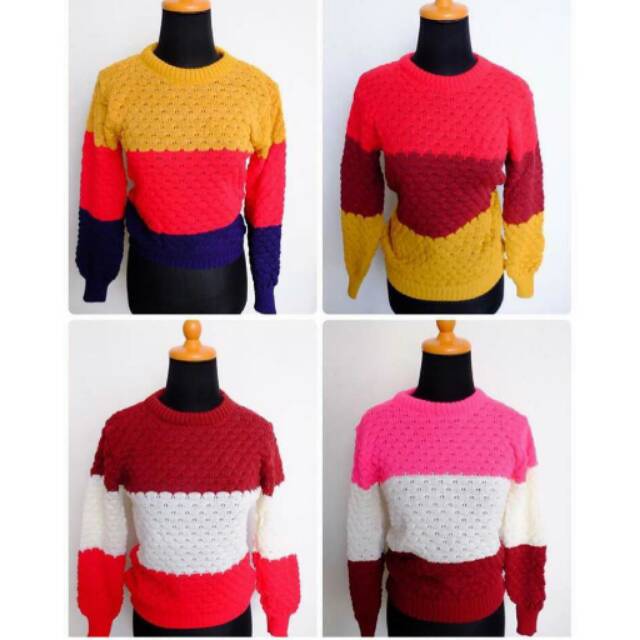Sweater rajut