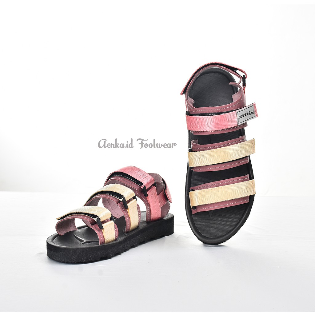 Naomi Lilac Strap 3 - Sandal Gunung Wanita Kekinian - Ringan Nyaman Anti Slip Empuk - Sendal Kasual