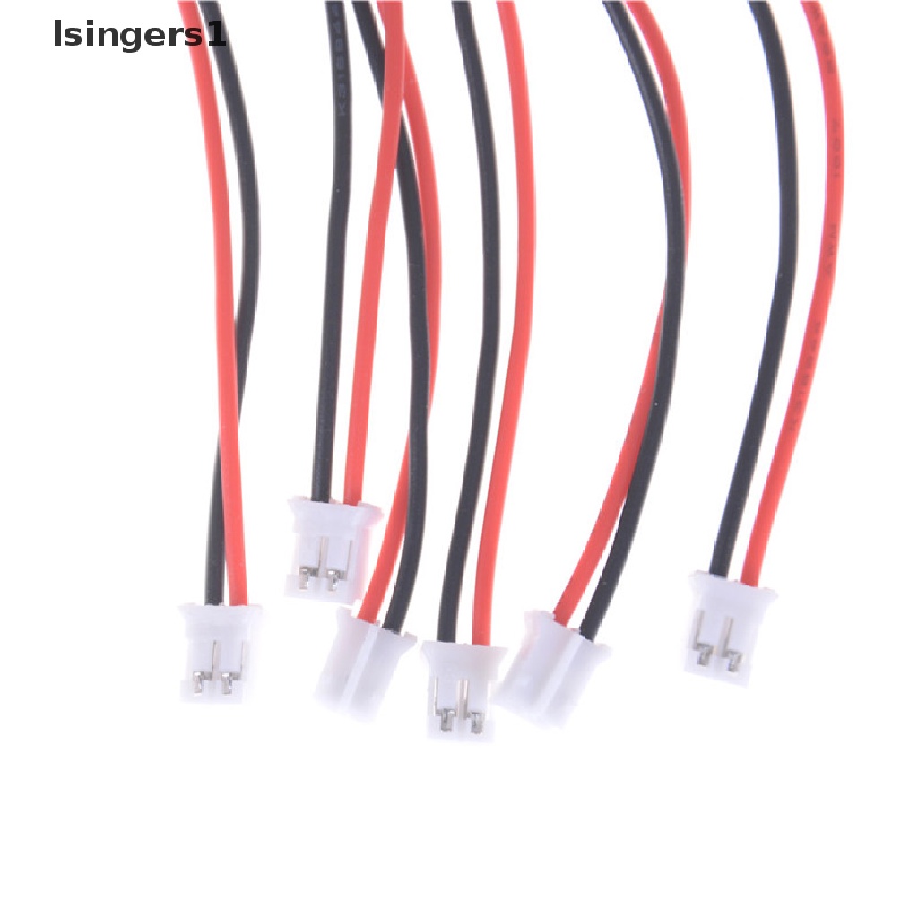 (lsingers1) 10pcs Kabel Konektor Male Mini Micro PH 2.0mm JST 2-Pin 200mm