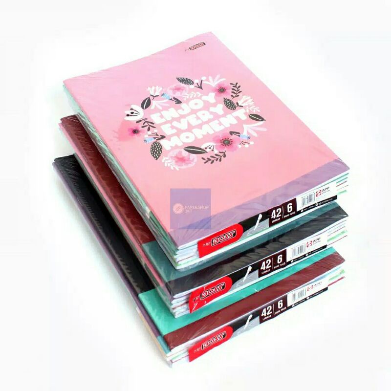 

Buku Tulis Bigboss 1 Pax isi 6 Buku 42 Lembar