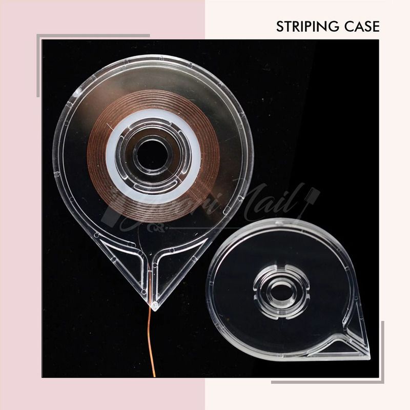 Striping tape line case stripping case tempat striping tape nail art