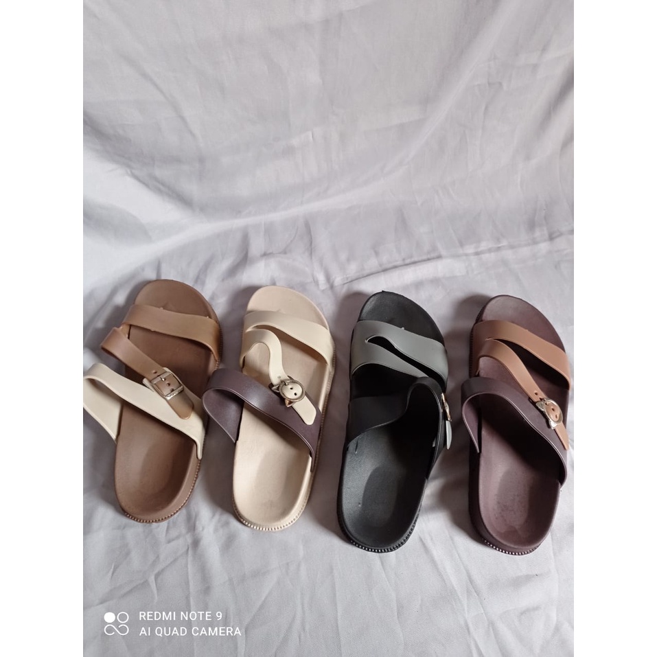 Sandal Wanita Dulux Tali, Bahan Karet, Model Baru Talincang Original