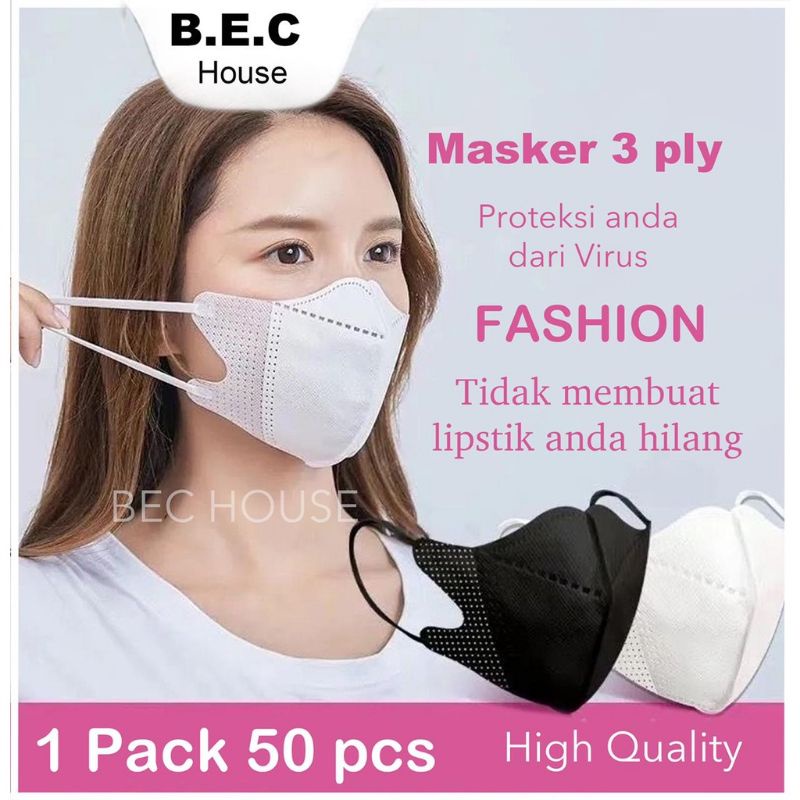 MASKER DUCKBILL MIRIP MASKER SENSI DUCKBILL 1 Box ( 50 pcs )