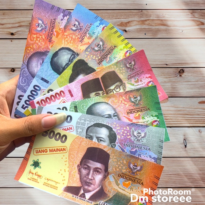 uang mainan baru isi 25 lembar / uang mahar / mainan anak murah grosir / money toys /