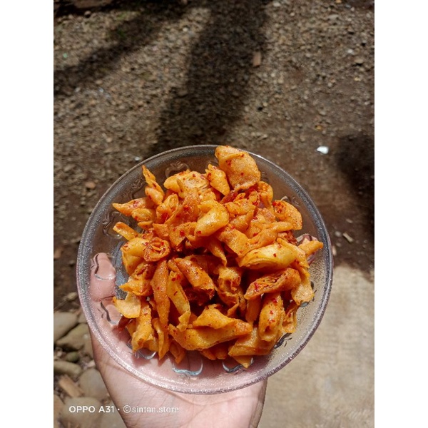 

kulpi pedas dan balado ½kg/kulit lumpia gurih /cod