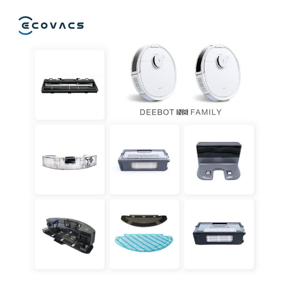 ECOVACS Spare Part Accessories For U2PRO, N8/N8PRO, T8SERIES, T9SERIES
