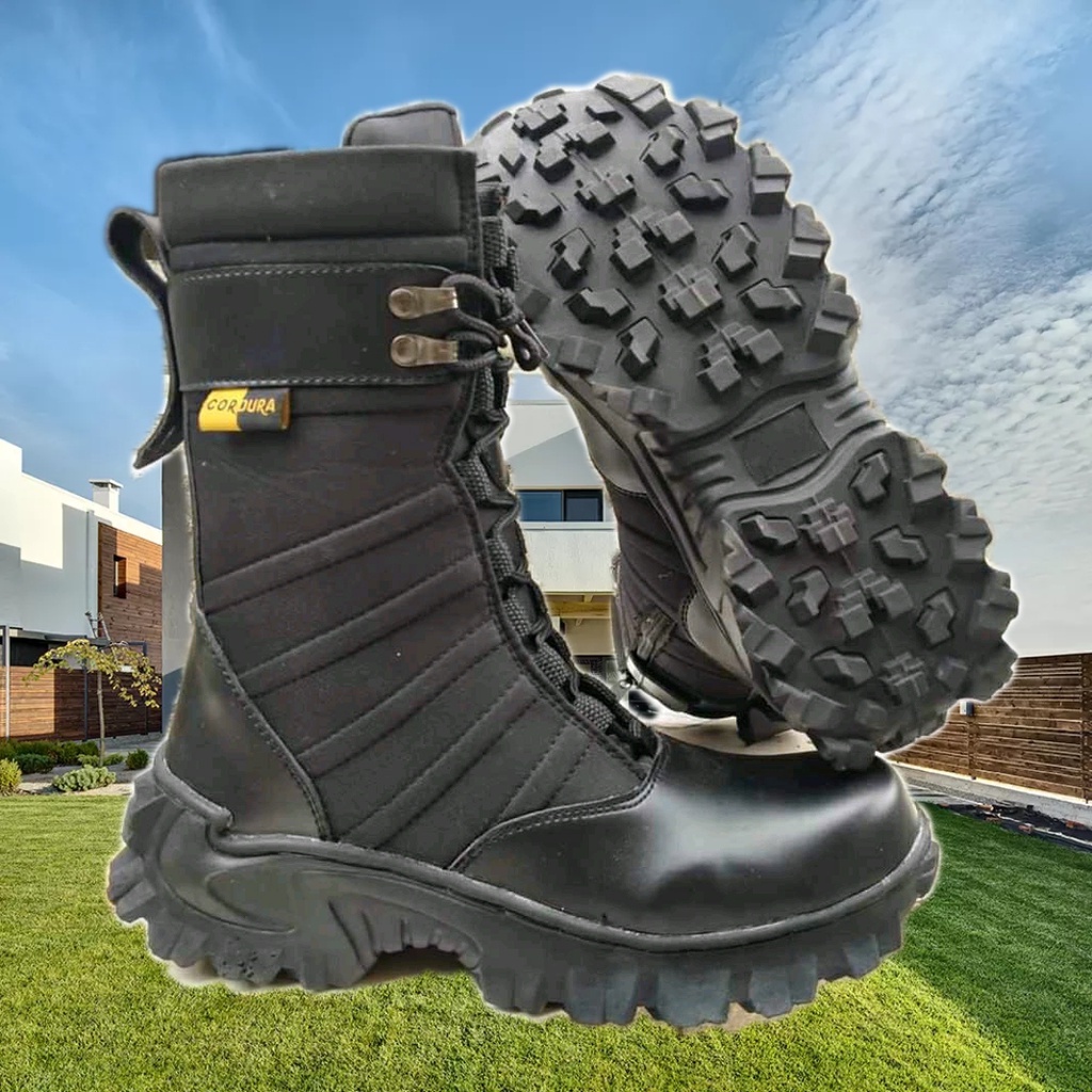 SEPATU PDL TNI POLRI NINJA TITAN SEPATU PDL UJUNG BESI 9 INCI