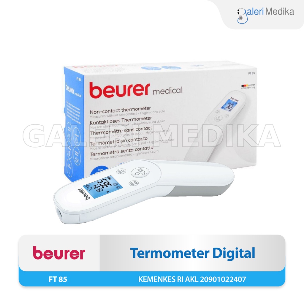 Termometer Non Kontak Beurer FT 85 / FT-85 / FT85 - Digital Thermometer