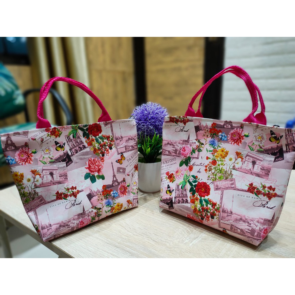 TAS JINJING BAHAN SIZE 25X20 CM TEBAL HAND BAG MODEL TERBARU TOTEBAG MURAH TERLARIS SOUVENIR TAS