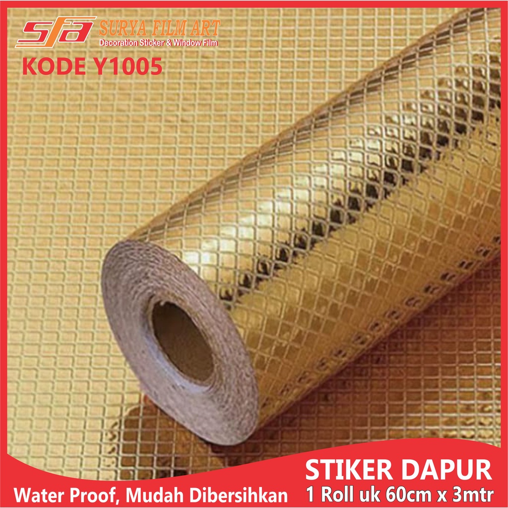 Wallpaper Stiker Dapur Anti Air Tahan Panas