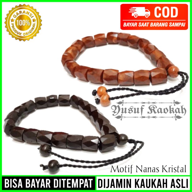 Gelang Kokka Kaokah Kaukah Asli 100% Original Motif Nanas Kristal Murah