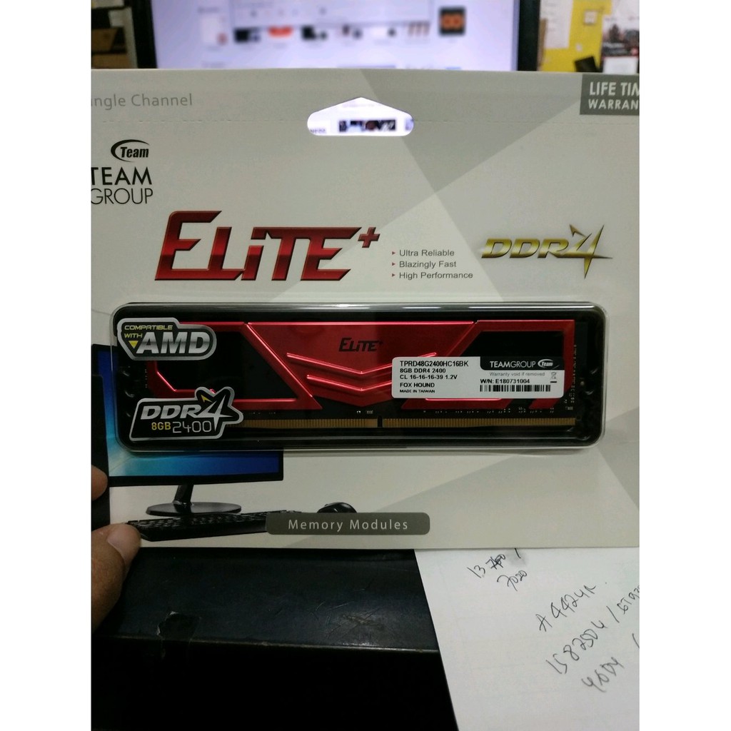 TEAM ELITE 8GB DDR4 2400 Terbaik