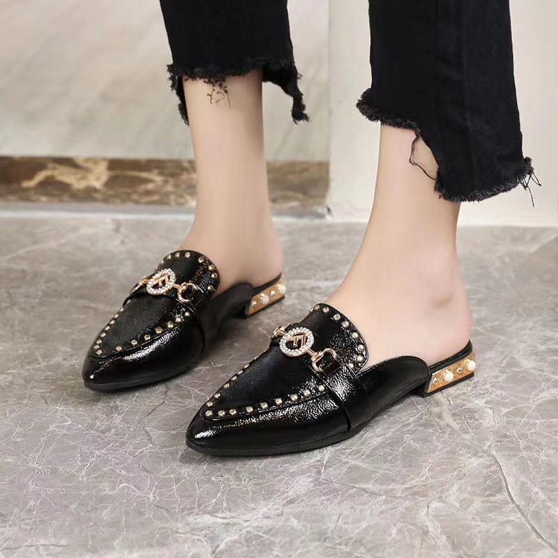 cind 5002, sandal wanita slip-on cantik sandal import fashion keren dan best seller