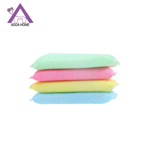 Adda Home - Set 4pcs - Spons Cuci Piring Multifungsi - Warna Random