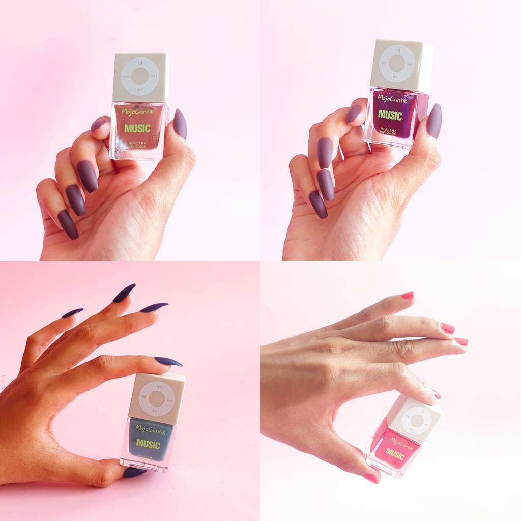 Kutek Halal Muslimah Music Peel Off Nail Polish Mojocantik