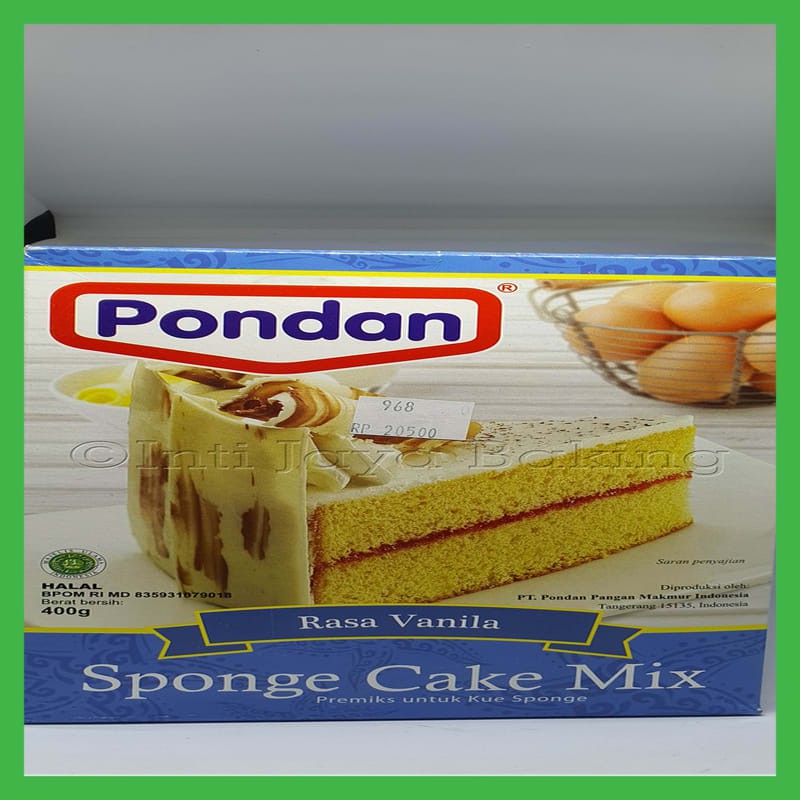 

NEW PONDAN SPONGE CAKE MIX RASA VANILLA