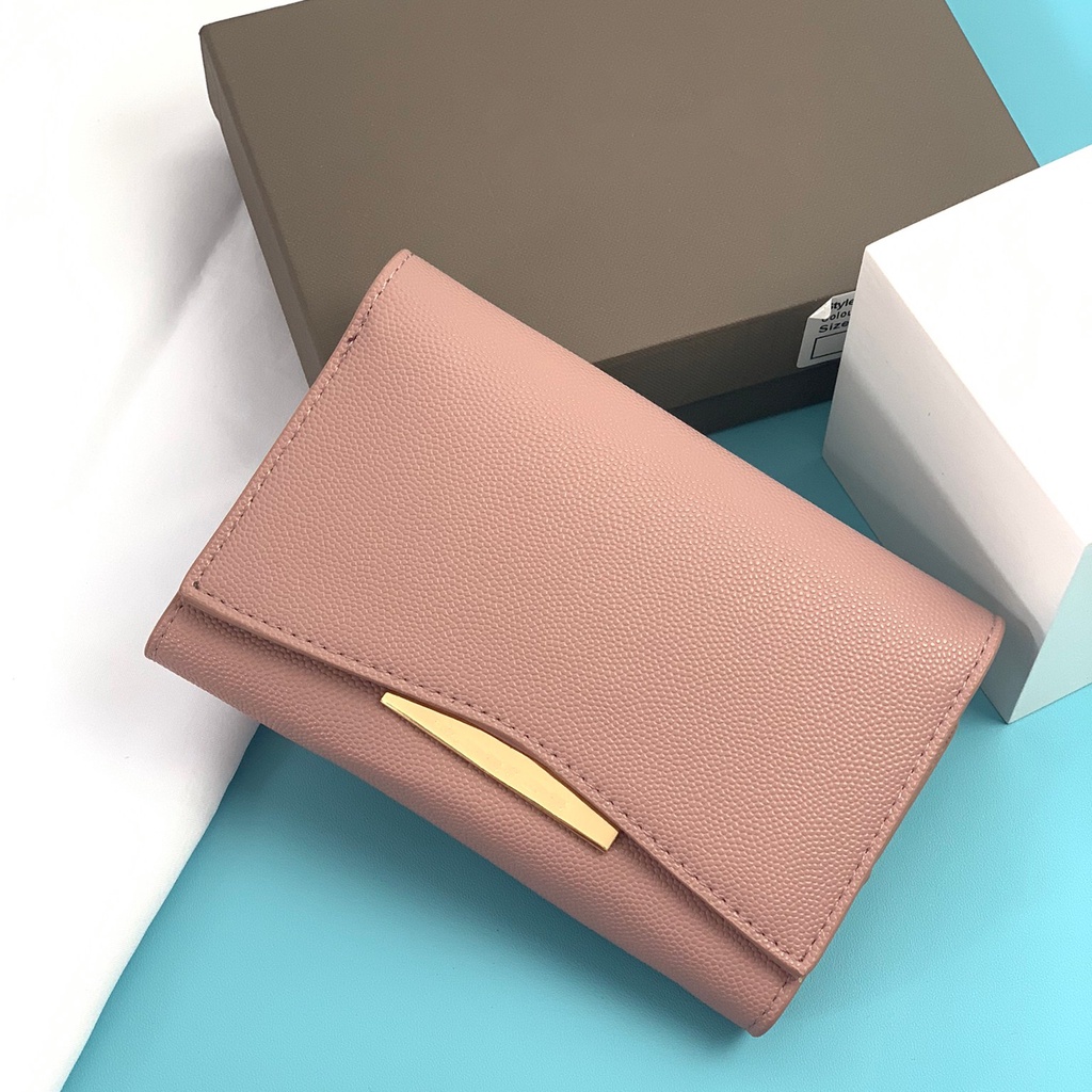 [7.7 Boombastis Sale⚡] - DOMPET WALLET WANITA CK103 FRONT FLAP WALLET  PREMIUM IMPORT