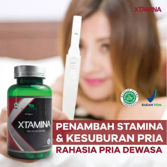 XTAMINA - SUPLEMEN HERBAL STAMINA PRIA DEWASA - KUAT TAHAN LAMA - PENYUBUR