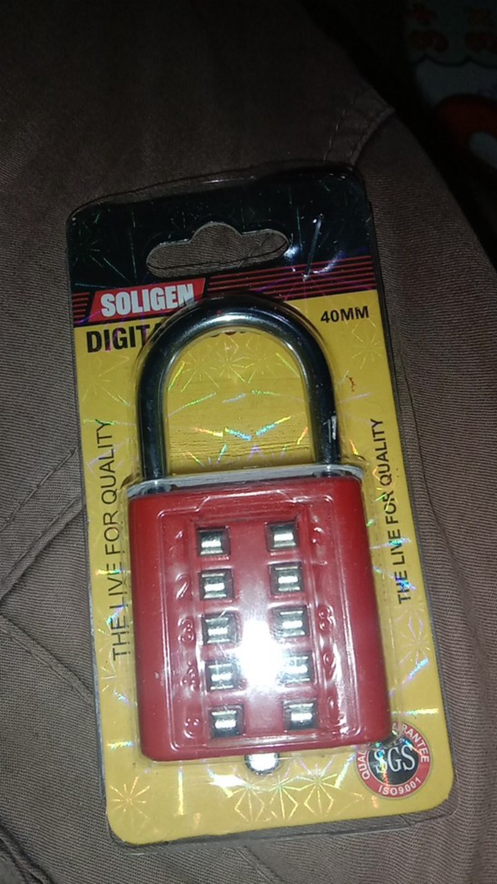 Gembok Digital 40 Mm Soligen